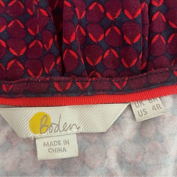 Boden Sabina long sleeve v-neck button front dress 15293 - Picture 5 of 10